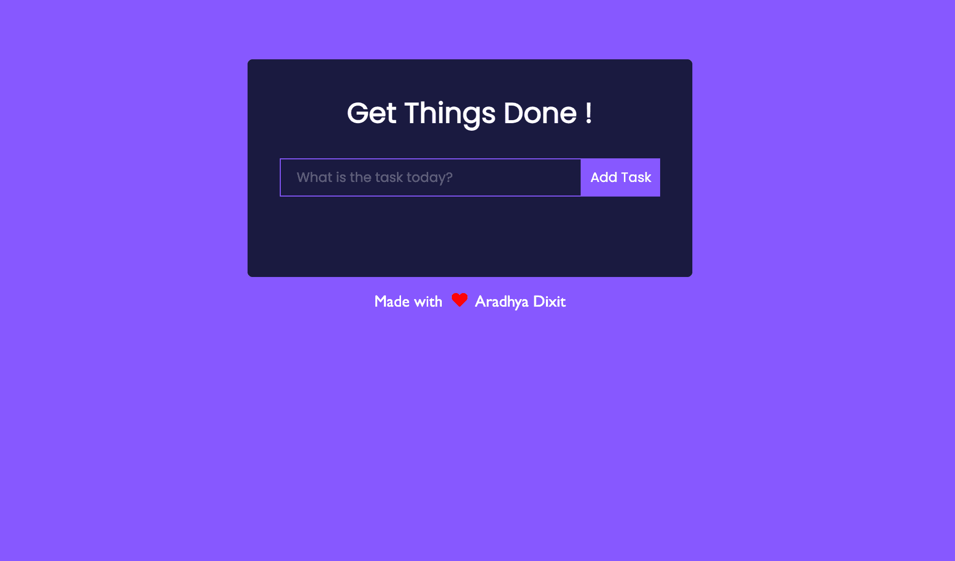 To-Do List
